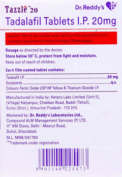 Tazzle 20 MG Tablet 30